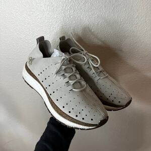OTBT Alstead vegan suede sneaker in grey travel lightweight WOMENS 8